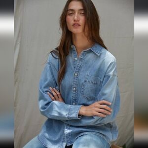 Everlane The Square Jean Shirt Oversized